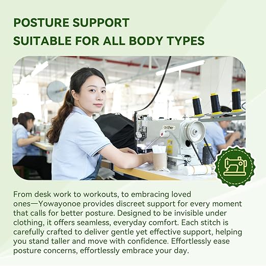 Posture Corrector for Women and Men, Invisible Full Back Support Brace with Enhanced Breathable Mesh, Shoulder Straightener for Back & Neck Pain Relief, Scoliosis & Posture Improvement, Large