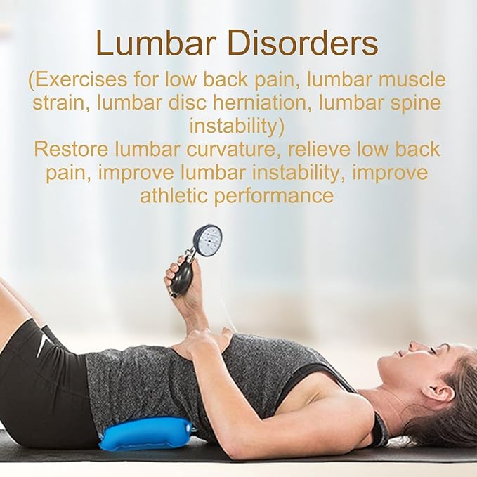 Air Pressure Therapy System Core Strengthening Trainer – Home Fitness Accessory for Back & Neck Support