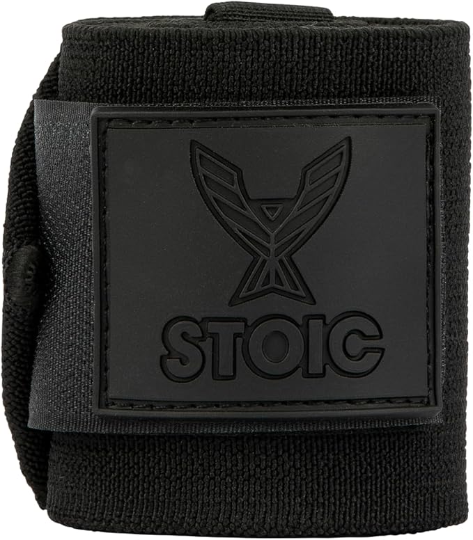 Stoic Wrist Wraps Weightlifting, Powerlifting, Cross Training, Bodybuilding with Thumb Loop. for Gym Workout, Men and Women Weight Lifting and Strength Training