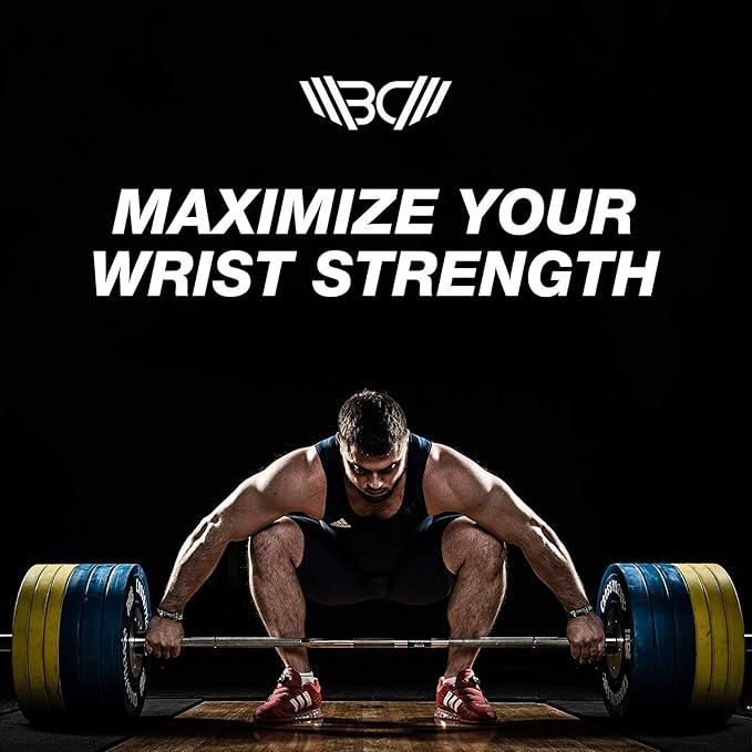 WARM BODY COLD MIND V1 Lifting Wrist Straps for Olympic Weightlifting - Rated at 660 lb - Hand Wraps for Powerlifting, Weight Lifting, Bodybuilding Functional/Cross Training, Deadlift Gym Bar, Cotton