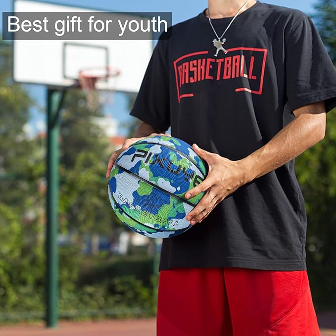 Kids & Adult Basketball - Size 3 (22") & 5-7 (27.5"-29.5'') for Indoor/Outdoor/Pool Play & Training