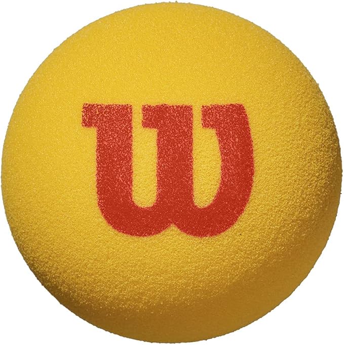 Wilson Starter Foam Tennis Balls, Yellow/Red
