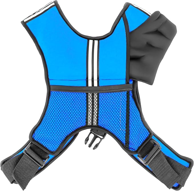 Weighted Vest for Men and Women 6Lb/8Lb/10Lb/12Lb/15Lb/20Lbs Adjustable Workout Vest for Strength Training, Running, Cardio, Rucking, Fitness & Cross Training