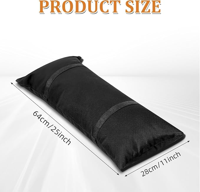 400 LBS Umbrella Base Weight Sandbags, 8 Pack Fillable Sand Bags for Weight, Weatherproof Heavy Duty Sandbags Arched Weight Bags for Outdoor Furniture Backyard Umbrella Garden Trampoline