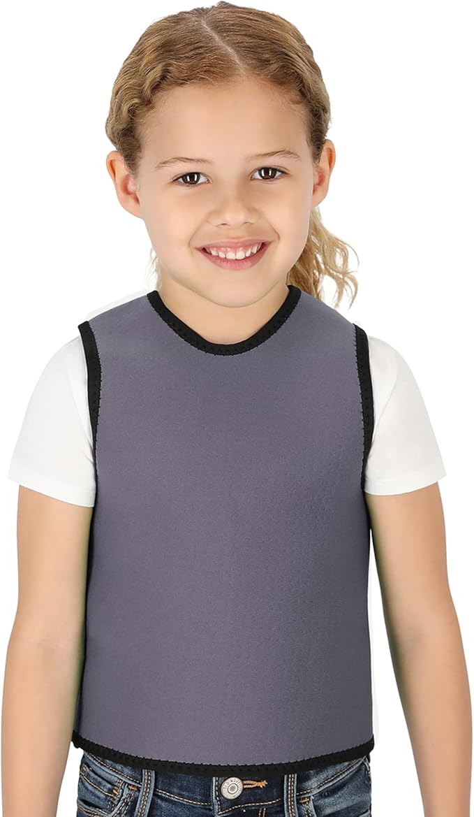 Special Supplies Sensory Compression Vest Deep Pressure Comfort (Grey, X-Small)