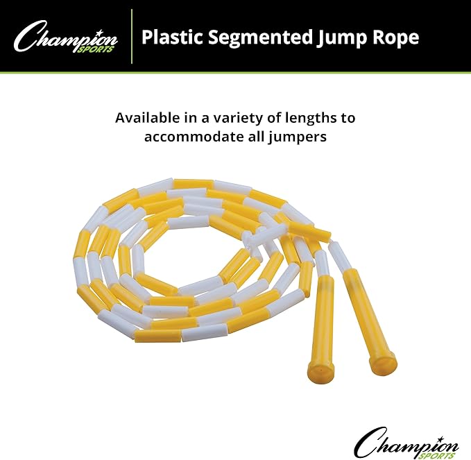 Champion Sports Plastic Segmented Jump Rope