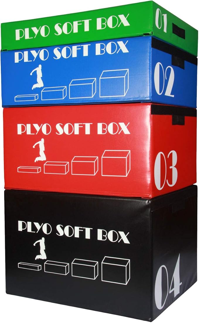 Fitness First Stackable Soft Plyo Boxes