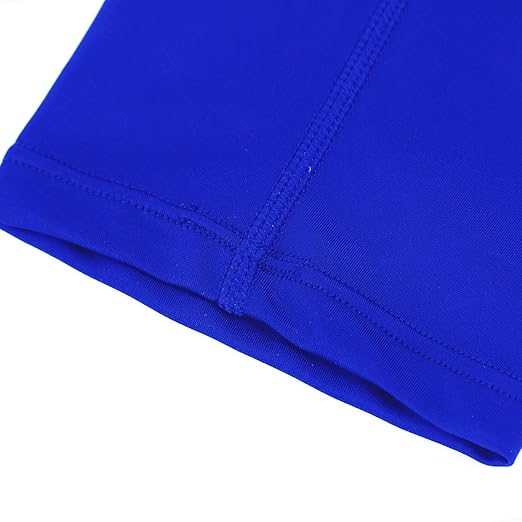 Knee Pads Wrestling Knee Sleeve Compression Leg Sleeves for Volleyball Basketball, Knee Compression Sleeve for Youth and Adult(Blue_XXL_2 Pcs)