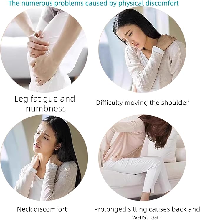 Mugwort Massage Hammer, Back Massager Hammer, Pain Relief Massager for Neck, Back, Shoulder & Body - Handheld Percussion Therapy Tool with US Design Patent,(Blue and Yellow…)