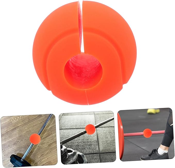 ERINGOGO 1pc Silicone Dumbbell Grips for Weight Lifting Non- Barbell Handle Attachment Thick Design for Enhanced Grip for Home Gym Training Easy to Clean Silicone Material