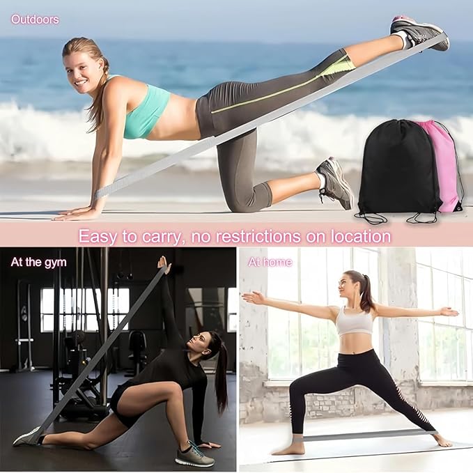 Pilates Set – Home Pilates Equipment for Women Kit with Magic Circle Pilates Ring and Ball Set, Resistance Bands & Massage Balls & Exercise Bands for Toning,Flexibility & Core Strength