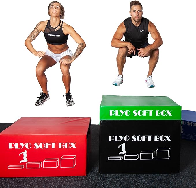 Fitness First Stackable Soft Plyo Boxes