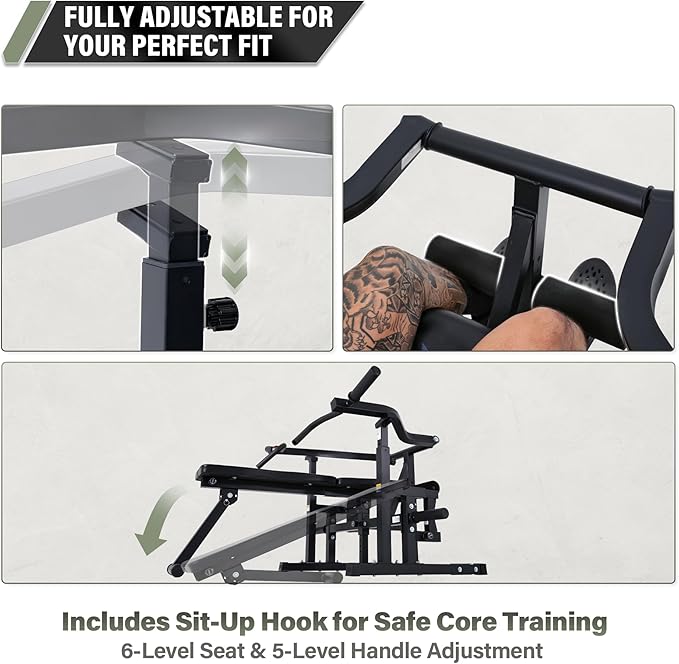 Major Fitness Drone P1 Bench Press Rack with Independent Arms โ Adjustable Flat & Incline Bench Press for Chest & AB Workouts โ Perfect Home Gym Equipment