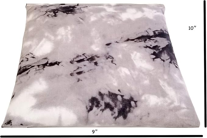 Heating Pad Corn Filled. Natural Heat Therapy for Lower Back, Neck, Shoulders, Cramps. Pain and Stress Relief Heated Wrap. (Blooming)