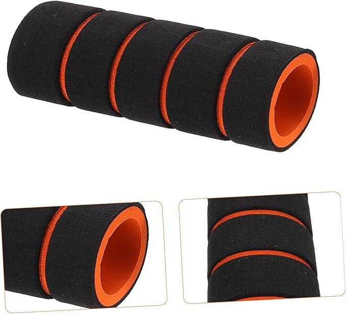 GANAZONO 3pcs Exercise Accessories Foam Tubing Grips for Pull up Handles Home Fitness Equipment Nonslip Grip Handle Attachment Gym Padding
