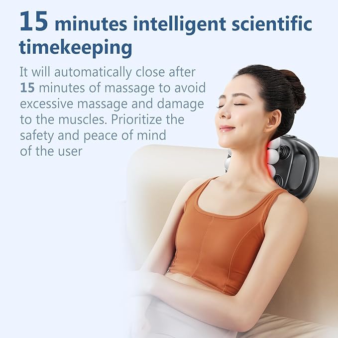16-Head Massage Gun Kit, With 3 Modes And 30 Levels Of Adjustable Strength, Electric Deep Tissue Massager For Neck, Shoulder, Back, Leg Muscle Pain Relief, Ideal Gift For Women, Men, Moms And Dads