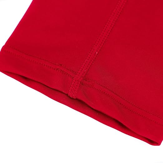 Knee Pads Wrestling Knee Sleeve Compression Leg Sleeves for Volleyball Basketball, Knee Compression Sleeve for Youth and Adult(Red_S_2 Pcs)