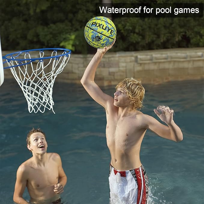 Kids & Adult Basketball - Size 3 (22") & 5-7 (27.5"-29.5'') for Indoor/Outdoor/Pool Play & Training