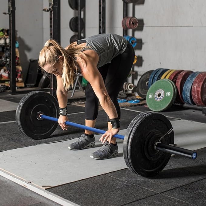 7ft Olympic Barbell for Strength Training and Olympic Weightlifting, 500 700 1000LBS Capacity Available, 2 Inch Bar for Squats, Home Gym Fitness Equipment, Bench Press, Deadlift,Powerlifting