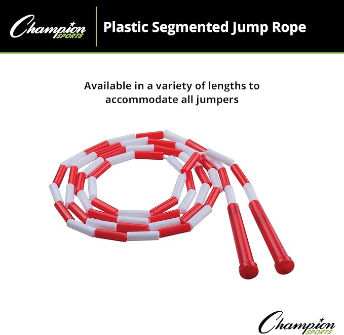 Champion Sports Plastic Segmented Jump Rope