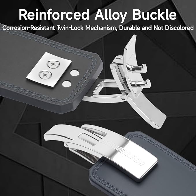 MANUEKLEAR 10mm Thick & 4inch Wide Weight Lifting Belt Lever, Lever Belt Weightlifting for Men and Women, Powerlifting Lever Gym Belt for Squat Deadlift Workout