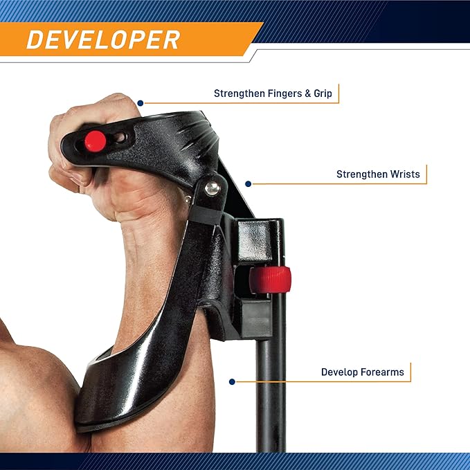 Marcy Strength Training Wrist and Forearm Developer/Strengthener with Adjustable Resistance Dial