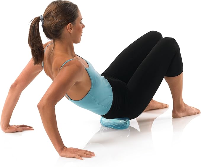 OPTP Franklin Method Mini Roll - Peanut Shaped Massage Roll for Franklin Method Exercises - Peanut Roller to Massage Neck, Back, and Legs for Muscle Tension Relief and Pelvic Strengthening