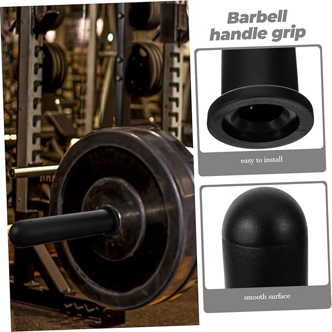 KICHOUSE Barbell Plate Barbell Rod Handle Sleeve Accessories Dumbbell Handle Grip Slip Grip Wear-resistant