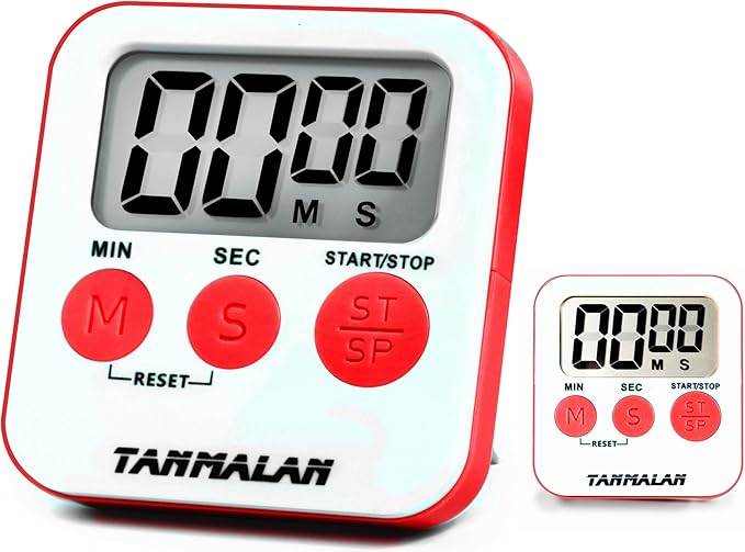Kitchen Utensils & Gadgets›Thermometers & Timers›Timers (red 2 Pack)