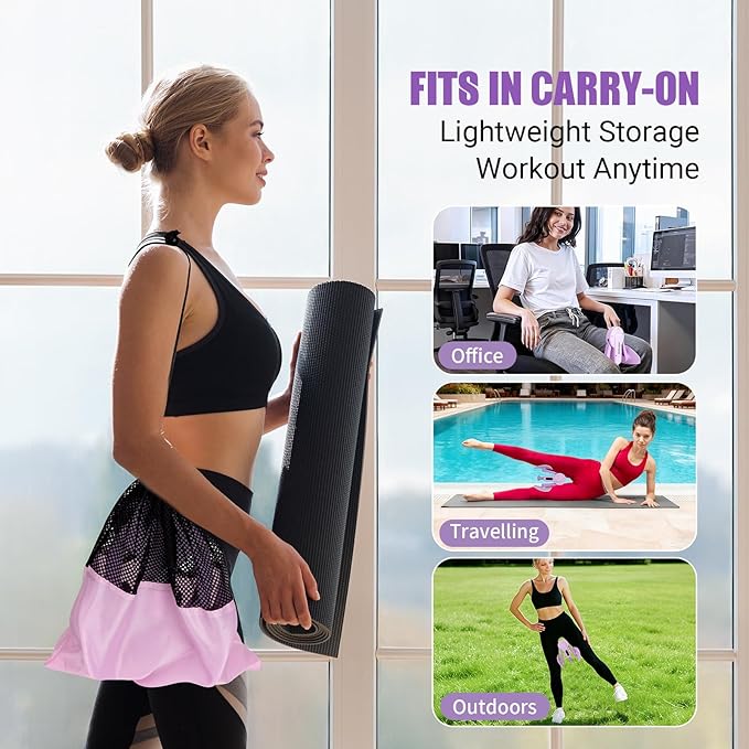 Thigh Trainer Thigh Exerciser for Women, 10-100LB Enhanced Adjustable Resistance Inner Thigh Exerciser, 360° Thigh Trainer Workout Equipment for Pelvic Floor Muscle Repair, Kegel Exercise