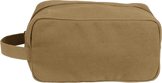 Rothco Heavyweight Canvas Travel Dopp Kit - Shave and Shower Toiletry Organizer