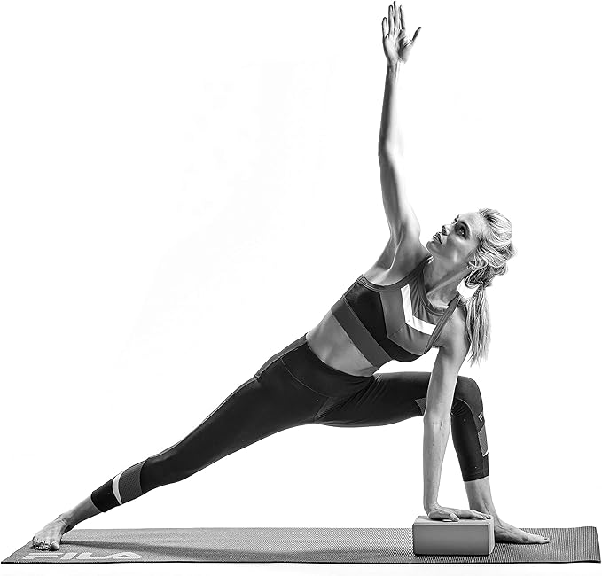 Yoga Block - EVA Foam Blocks for Support, Balance & Stability | Yoga, Pilates, Barre, Stretching, Meditation