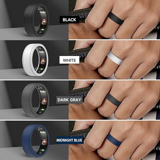 Oura Ring Protector, Anti-Scratch Silicone Cover for Oura Ring Gen 3, Working Out Gym