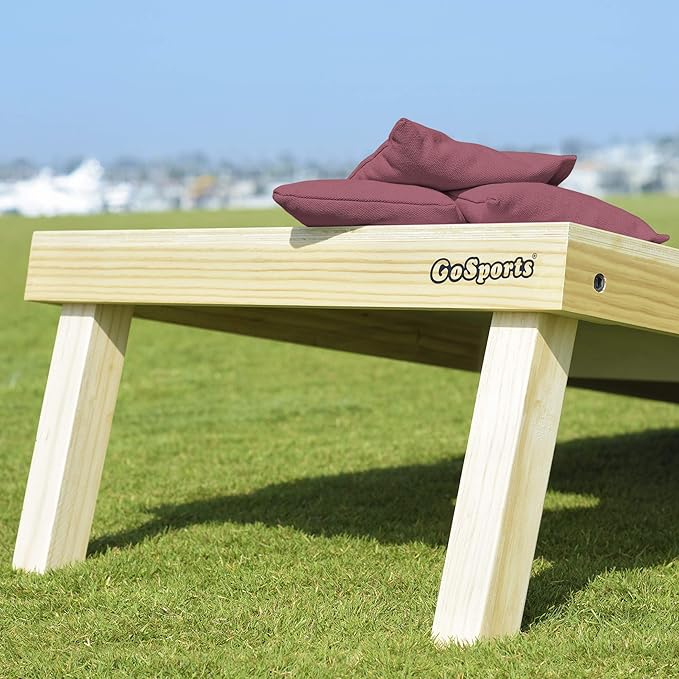 GoSports Cornhole Bean Bags Set of 4-16 Colors Available - Regulation All Weather, Mix and Match