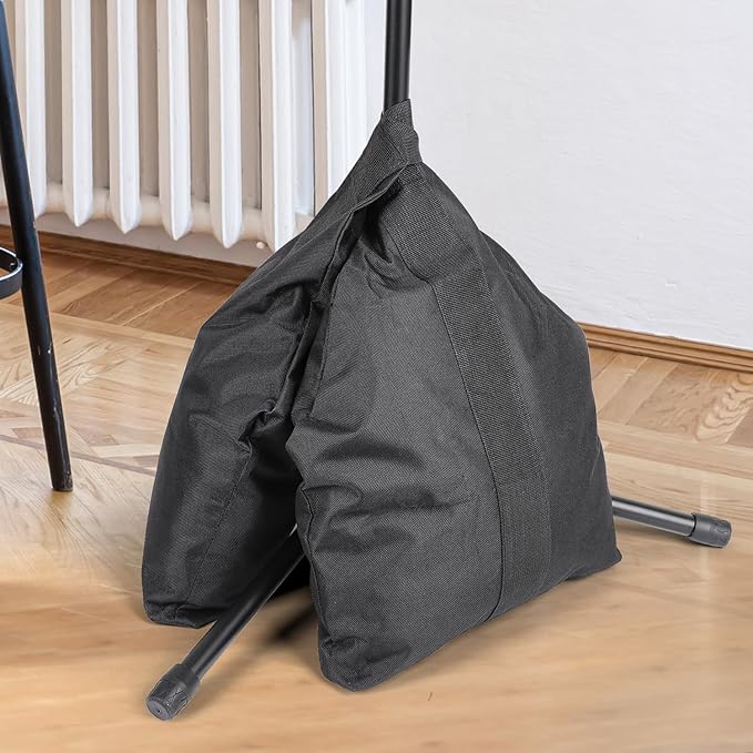 120LB Set of 2 Heavy Duty Sandbag Weights for Photography Light Stands, Weighted Sand Bags for Backdrop Supports, Pop-Up Canopy Tents, Tripods & Outdoor Equipment, Secure Base for Windy Condition