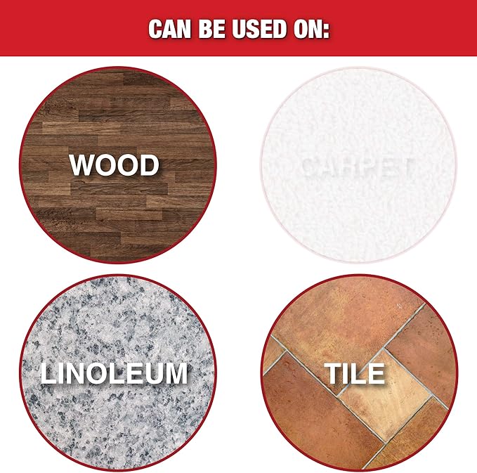 Super Sliders 3 1/2" Round Reusable Furniture Sliders for Hardwood Floors Easily Move Medium to Large Sized Items Across Hardwood Flooring, 16 Pack Brown