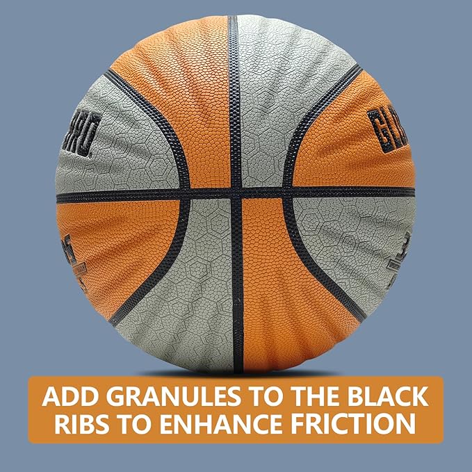 Weighted Basketball Non-Slip 28.5"/29.5", 2.2LBS/3LBS, Outdoor/Indoor Heavy Training Ball, Used to Increase Strength