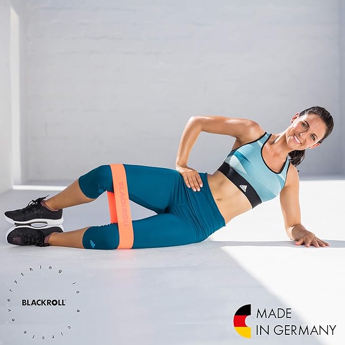 BLACKROLL® Loop Band (32 cm) | Resistance Band for Exercises Fitness and Training | Elastic Fabric Comfortable on The Skin | Home, Gym, Office, Park | Made in Germany