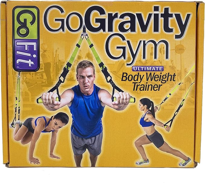 GoFit GoGravity Gym Ultimate Body Weight Trainer, Black (GF-GSN)