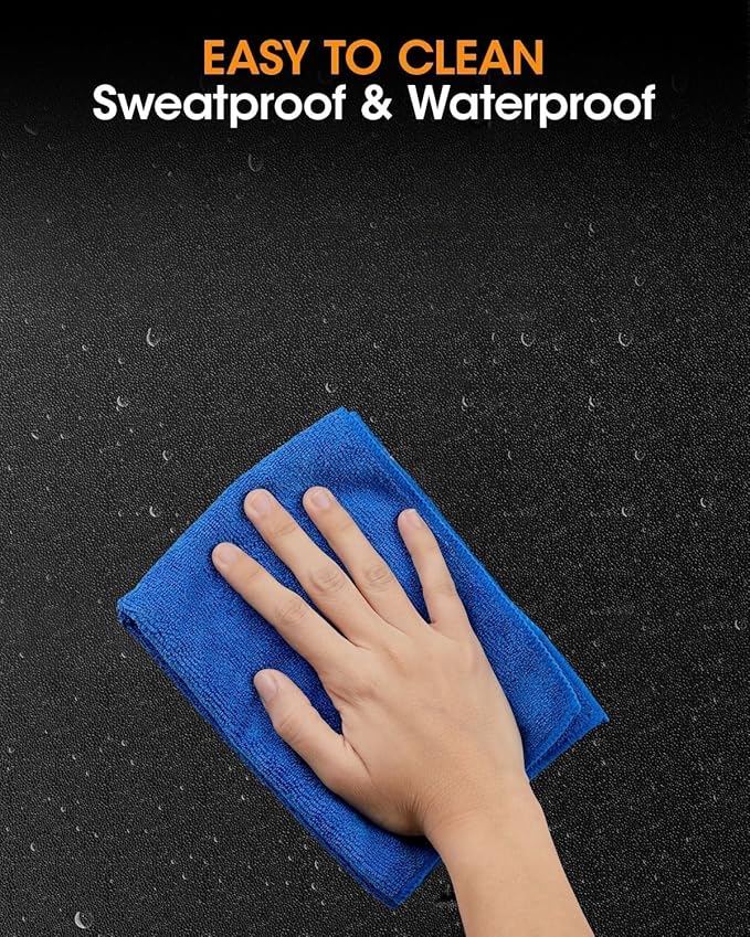 Treadmill Mat for Carpet &Hardwood Floors 79x39, Treadmills Mat, Mat for Under Treadmill/Walking Pad/Exercise Bike on Carpet, Hardwood Floors Protectior, Non-Slip, Waterproof, Noise Shock Absorption