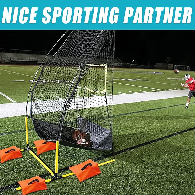 VISEMAN 4PCS Sports Net Sandbags, Weighted Anchor Bags for Baseball & Golf Nets,Soccer Goals, Hockey Nets