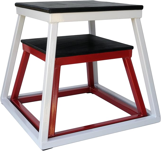 Ader 12", 18" Plyo Boxes (Red + White)