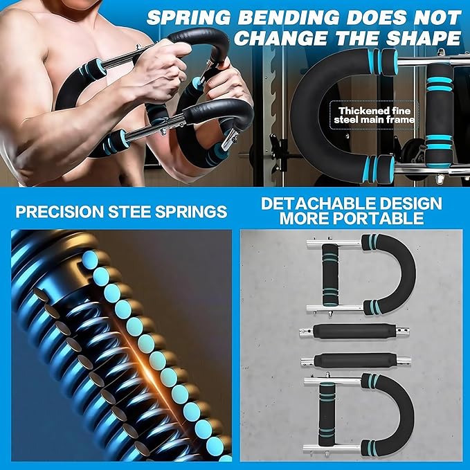 Twister Arm Trainer, Chest Workout Equipment, Home Gym Equipment, Arm Trainer for Men, Chest Trainer for Men, Forearm Strengthener, Workout Equipment, Exercise Equipment, Arm Trainer with Free Gloves