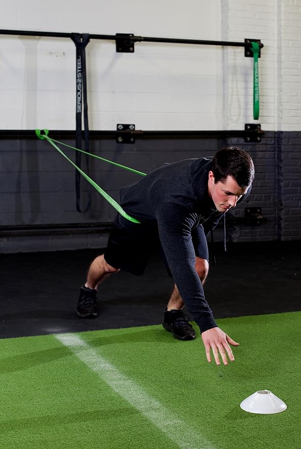 Serious Steel Fitness 78" Resistance Band | Agility Band & Speed Work Band |Sprinting Band
