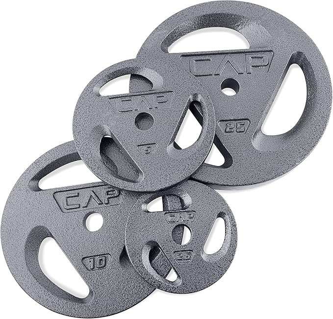 CAP Barbell Standard 1-Inch Grip Plates, Single, 2.5 Pound