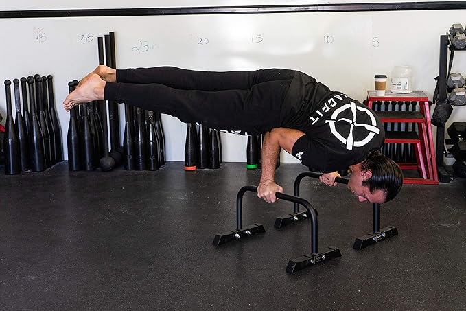 Parallettes - Versatile Push up and Dip Bars For Home Gym
