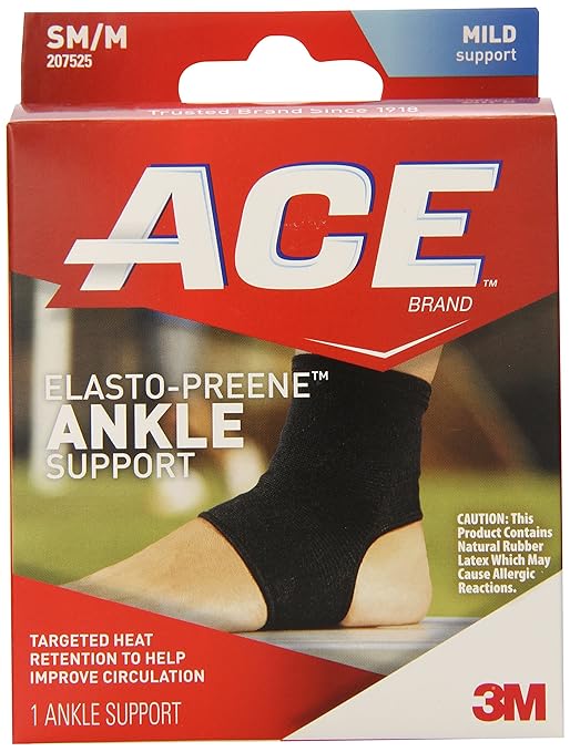 ACE Elasto-Preene Ankle Support, Small/Medium