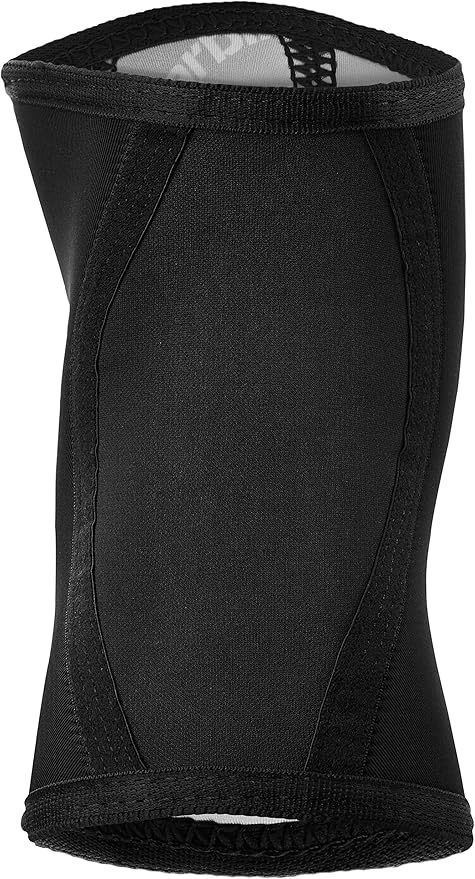 Harbinger 5MM Knee Sleeves for Weight Lifting, Unisex, Black, Large