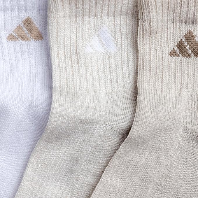 adidas Men's Athletic Cushioned 6-Pack Quarter