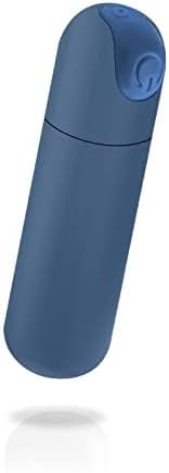 Upgraded Massager 10 Modes Quiet Massage Stick Tool, Handheld Travel Pocket Portable Cordless Soft Toy Blue